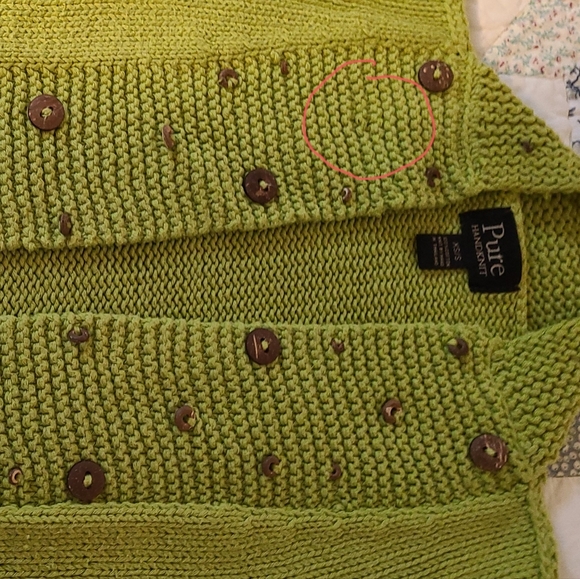 Pure handknit cardigan - Picture 8 of 8